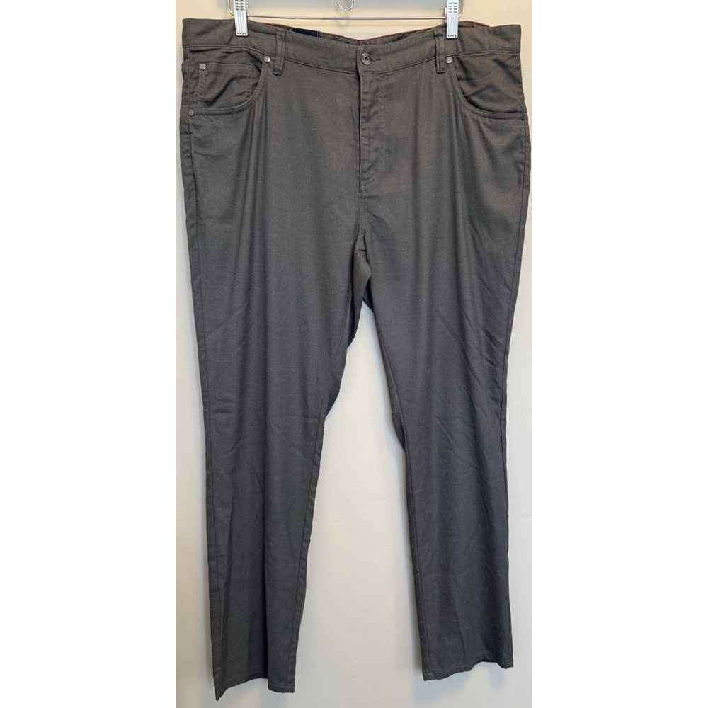 Johnnie-O London Pants W 38 L 32 Charcoal Gray‎ Stretch Chino JMPA100010 NWT